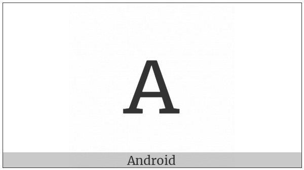 Cherokee Small Letter Go on various operating systems
