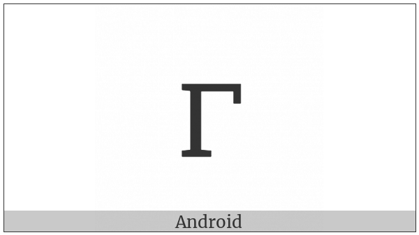 Cherokee Small Letter Hu on various operating systems