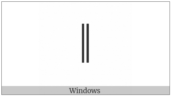 Latin Letter Lateral Click on various operating systems