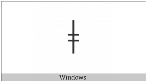 Latin Letter Alveolar Click on various operating systems