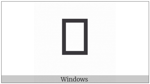 Hangul Jongseong Rieul-Pieup on various operating systems