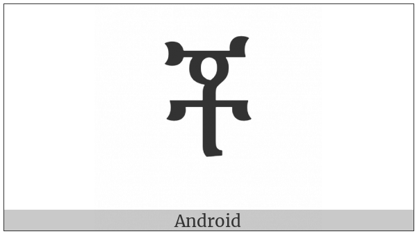 Ethiopic Syllable Co on various operating systems