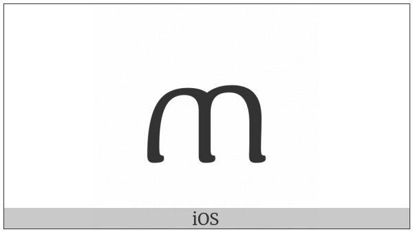 Ethiopic Syllable Tha on various operating systems