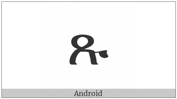 Ethiopic Syllable Tsu on various operating systems