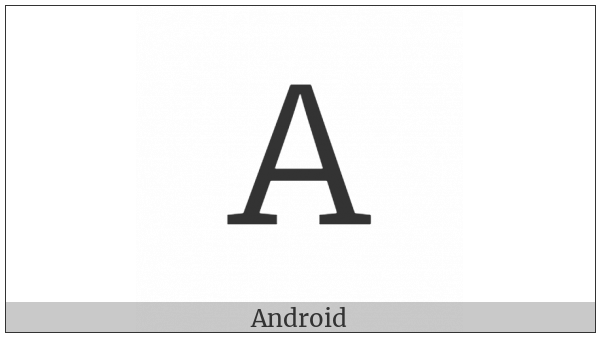 Cherokee Letter Go on various operating systems