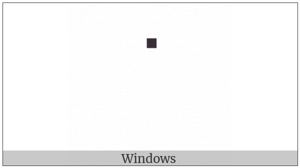 Canadian Syllabics Y-Cree W on various operating systems