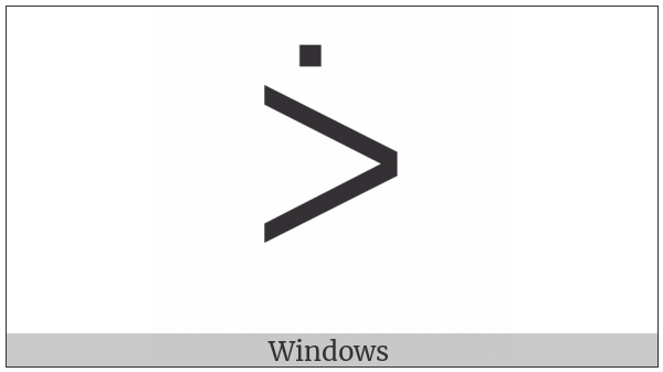 Canadian Syllabics Poo on various operating systems