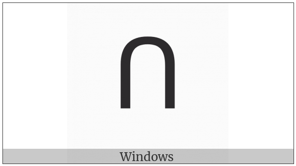Canadian Syllabics Ti on various operating systems