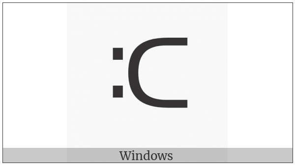 Canadian Syllabics Naskapi Twaa on various operating systems