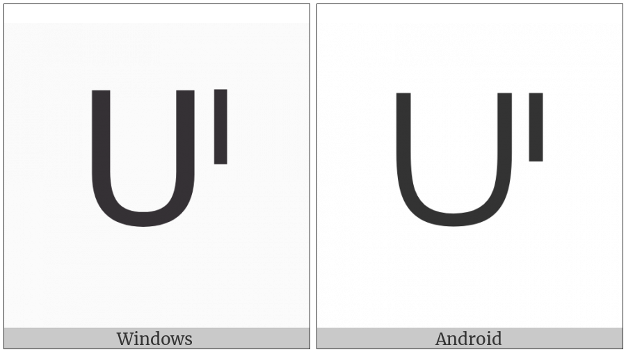 Canadian Syllabics Tte on various operating systems