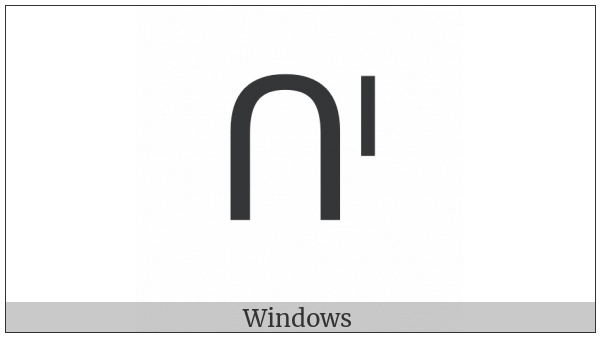 Canadian Syllabics Tti on various operating systems