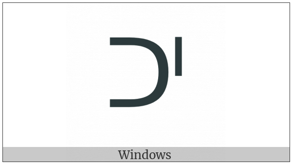 Canadian Syllabics Tto on various operating systems