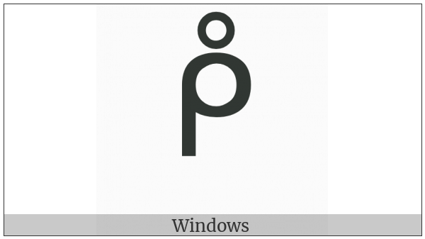 Canadian Syllabics Kaai on various operating systems