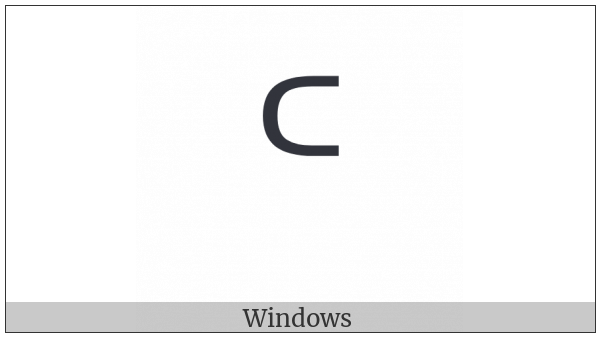Canadian Syllabics West-Cree M on various operating systems
