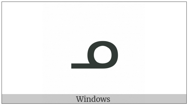 Canadian Syllabics No on various operating systems