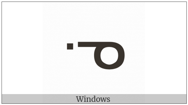 Canadian Syllabics Nwe on various operating systems