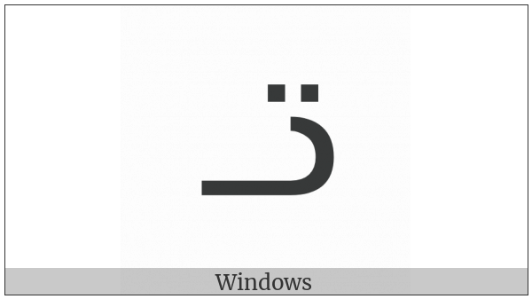 Canadian Syllabics Y-Cree Loo on various operating systems