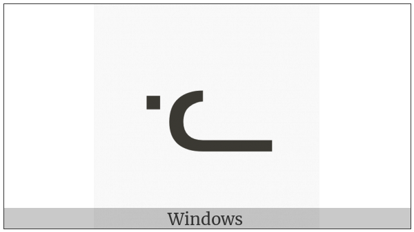 Canadian Syllabics Lwa on various operating systems