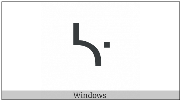 Canadian Syllabics West-Cree Swa on various operating systems