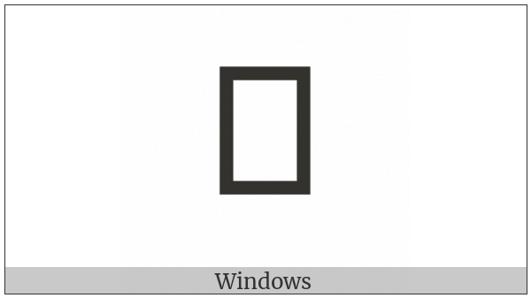 Canadian Syllabics Naskapi Stwa on various operating systems