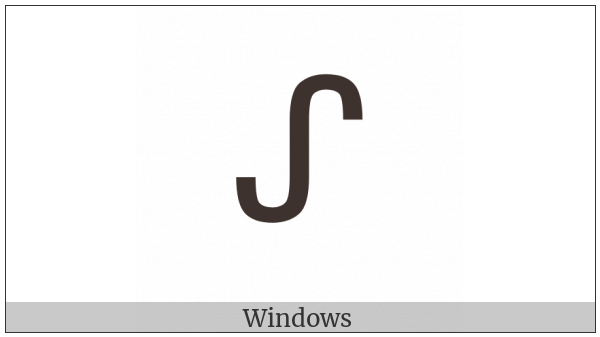 Canadian Syllabics Shi on various operating systems