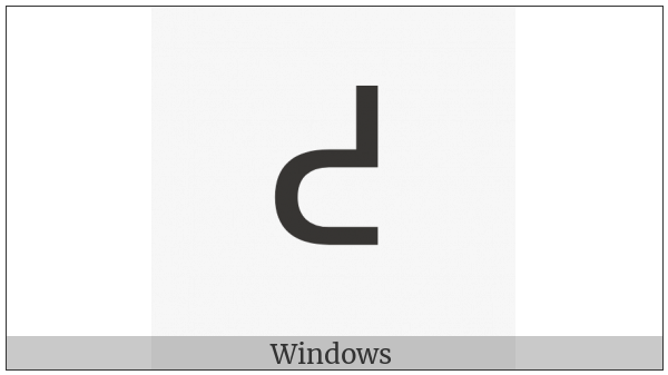 Canadian Syllabics West-Cree La on various operating systems