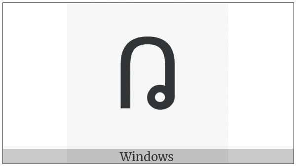 Canadian Syllabics N-Cree Thi on various operating systems