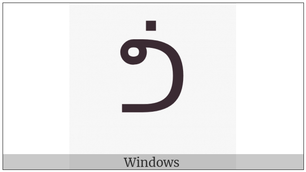 Canadian Syllabics Thoo on various operating systems