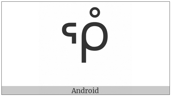 Canadian Syllabics Qaai on various operating systems