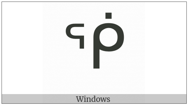 Canadian Syllabics Qii on various operating systems