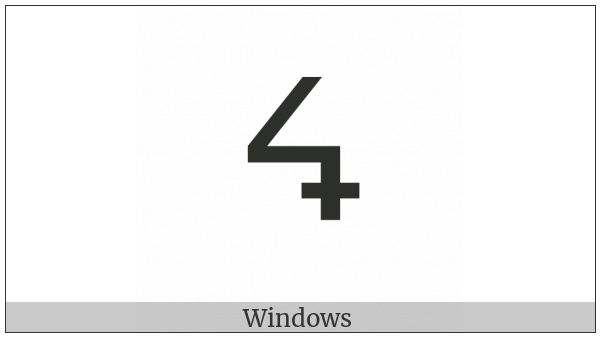 Canadian Syllabics Th-Cree The on various operating systems