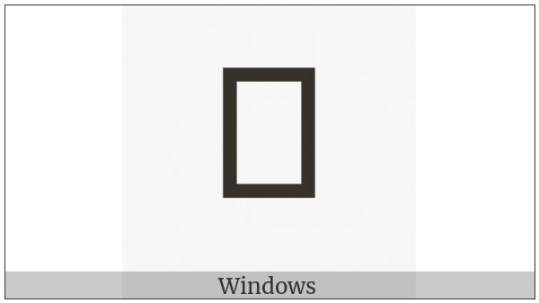 Canadian Syllabics Carrier Zee on various operating systems