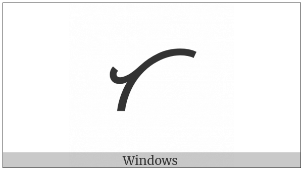 Tagalog Letter Ta on various operating systems
