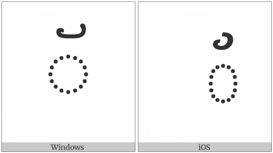 Khmer Sign Samyok Sannya on various operating systems