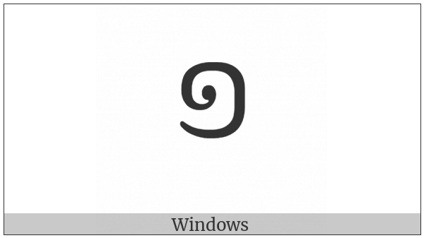 Khmer Digit One on various operating systems