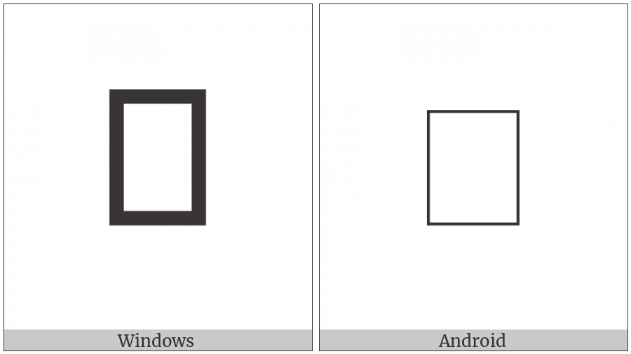 Mongolian Letter Manchu Ali Gali Tta on various operating systems