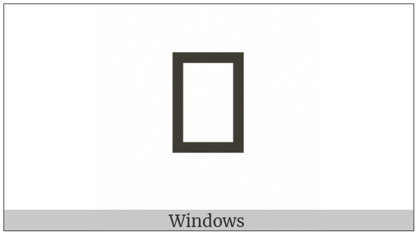 Mongolian Letter Manchu Ali Gali Ta on various operating systems