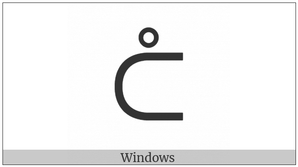 Canadian Syllabics Tay on various operating systems