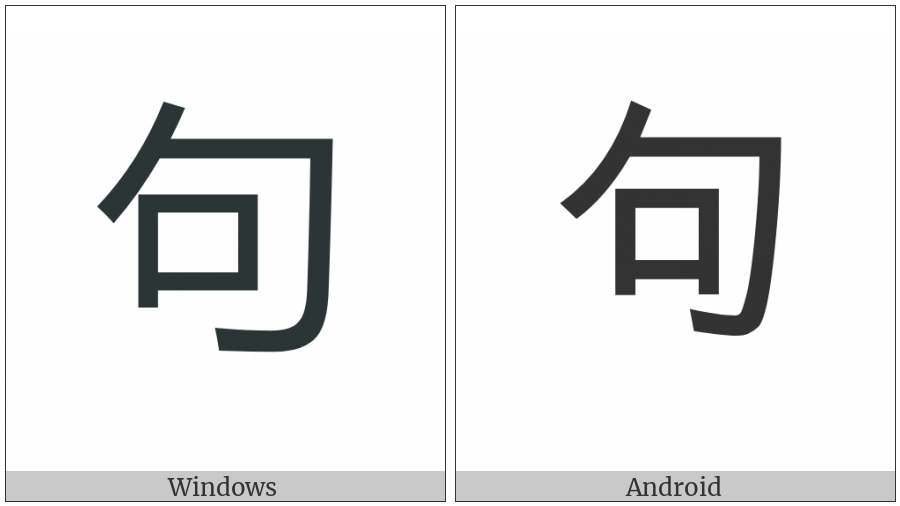 Cjk Compatibility Ideograph-F906 on various operating systems