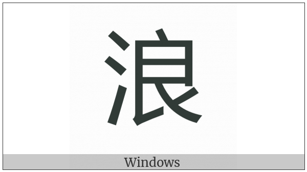 Cjk Compatibility Ideograph-F92A on various operating systems