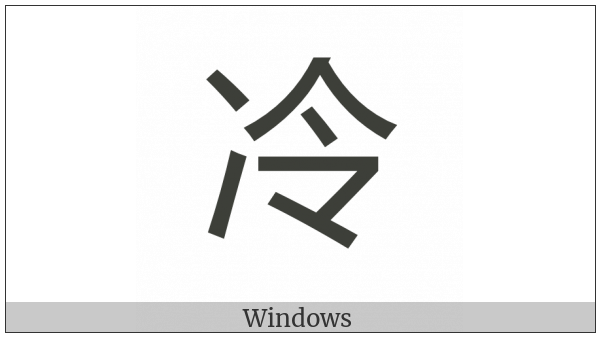 Cjk Compatibility Ideograph-F92E on various operating systems
