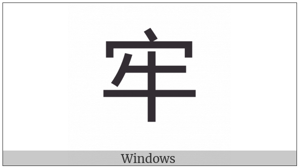 Cjk Compatibility Ideograph-F946 on various operating systems