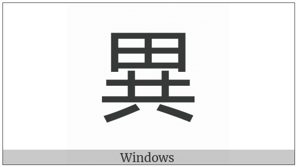 Cjk Compatibility Ideograph-F962 on various operating systems
