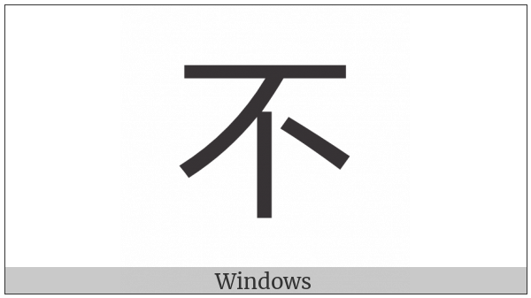Cjk Compatibility Ideograph-F967 on various operating systems