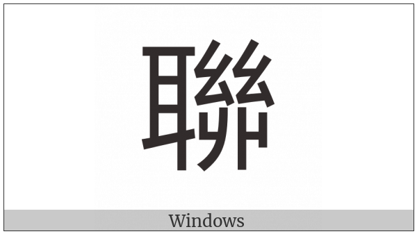 Cjk Compatibility Ideograph-F997 on various operating systems