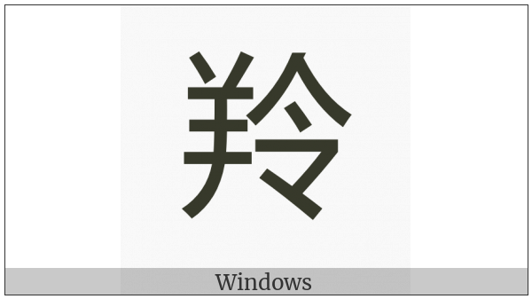Cjk Compatibility Ideograph-F9Af on various operating systems