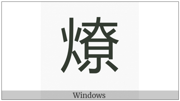 Cjk Compatibility Ideograph-F9C0 on various operating systems