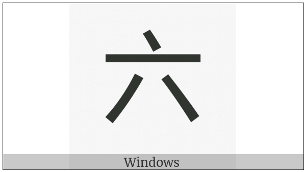 Cjk Compatibility Ideograph-F9D1 on various operating systems