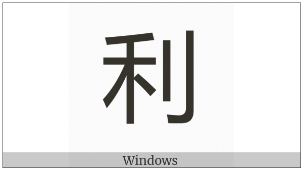 Cjk Compatibility Ideograph-F9Dd on various operating systems