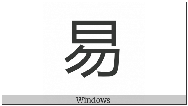 Cjk Compatibility Ideograph-F9E0 on various operating systems